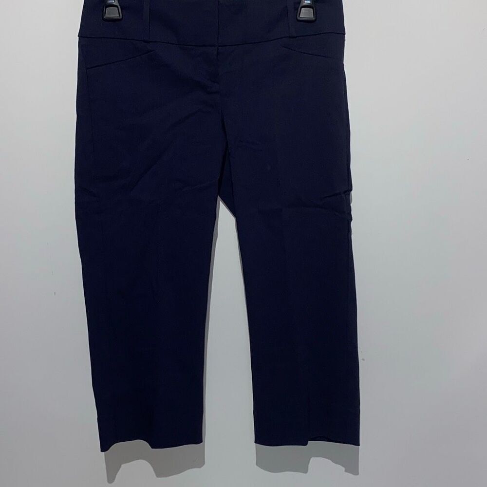 The Limited Exact Stretch Dress Pants Navy Blue Size 0 Cropped Career Trousers